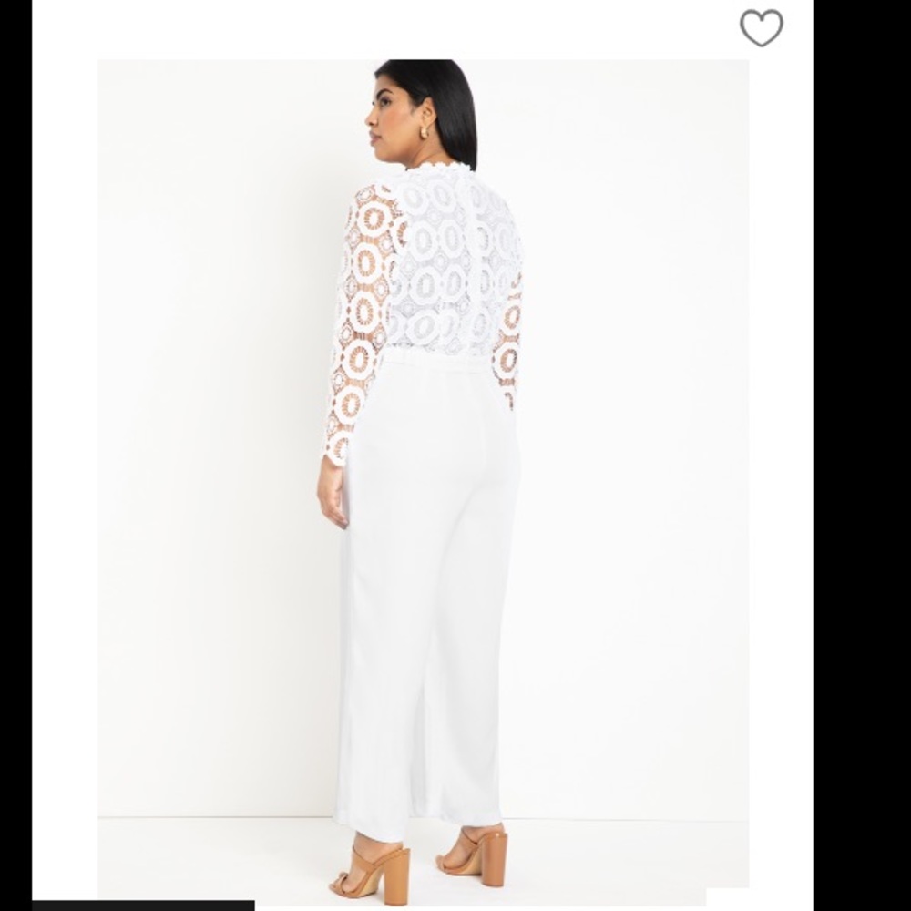 Lace Wide Leg Jumpsuit